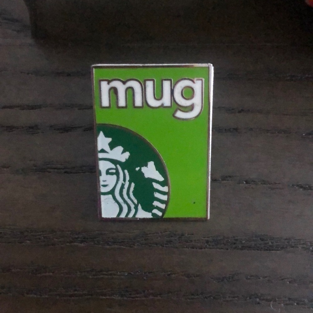 STARBUCKS MUG AWARD PIN